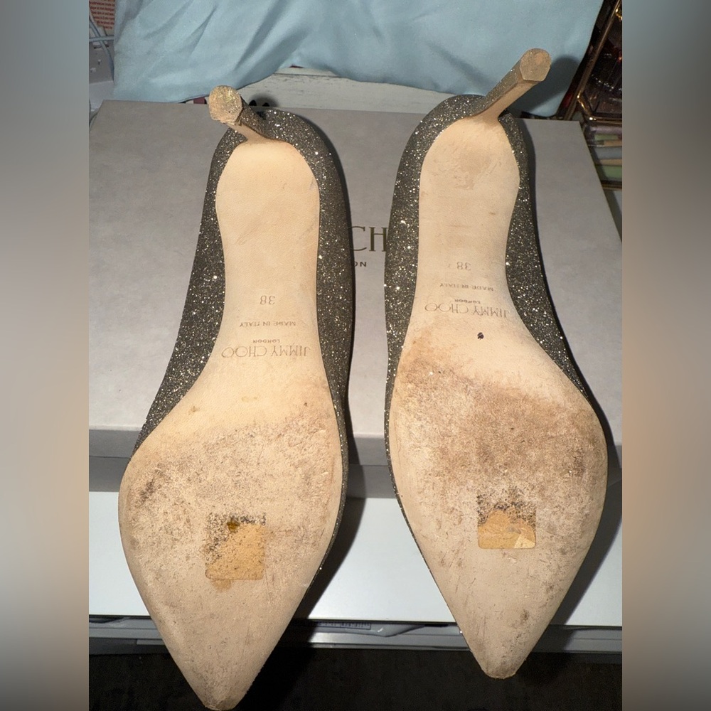 Jimmy Choo Romy 85 Heels - Picture 3 of 9